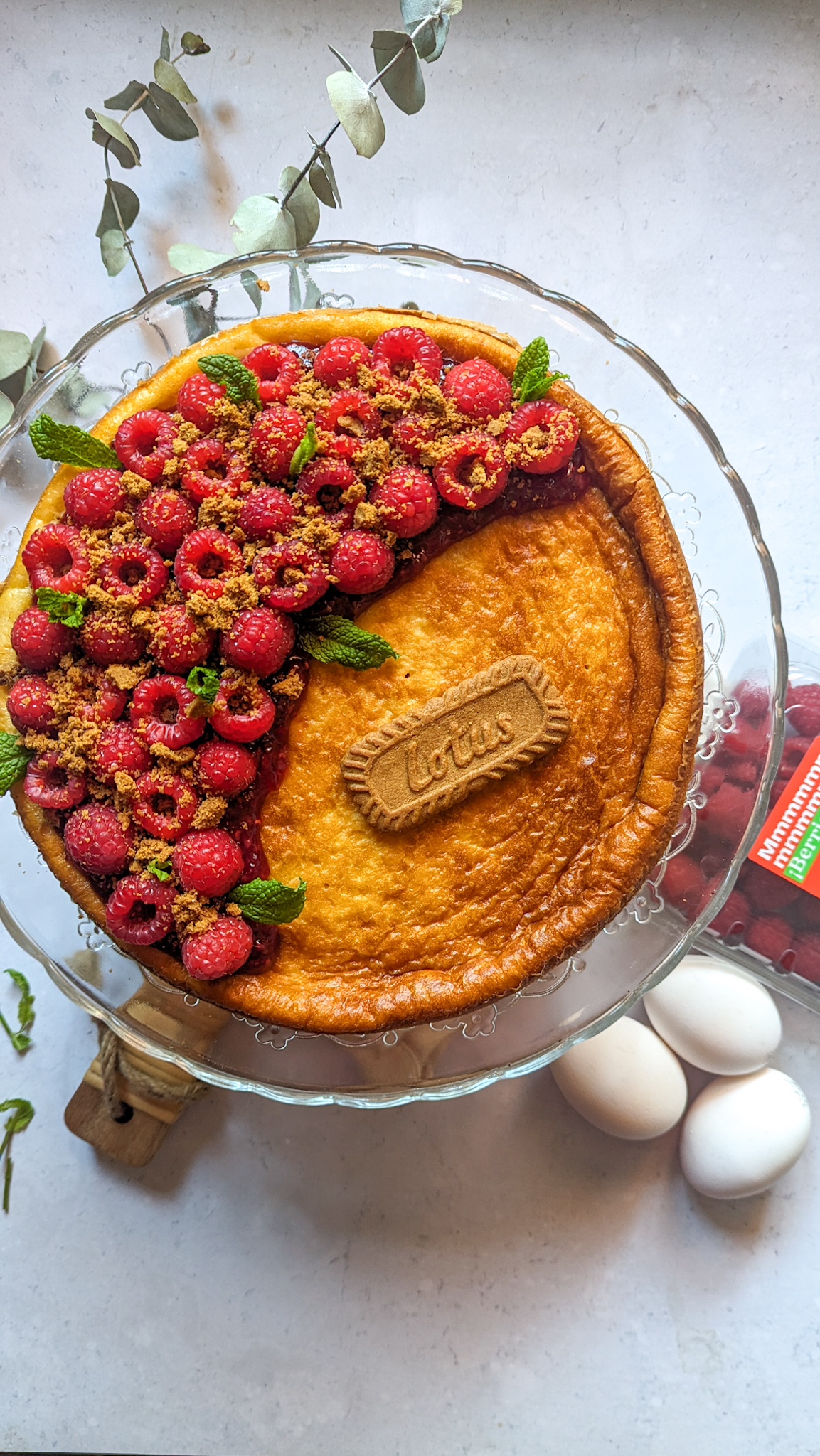 Cheesecake de Frambuesa