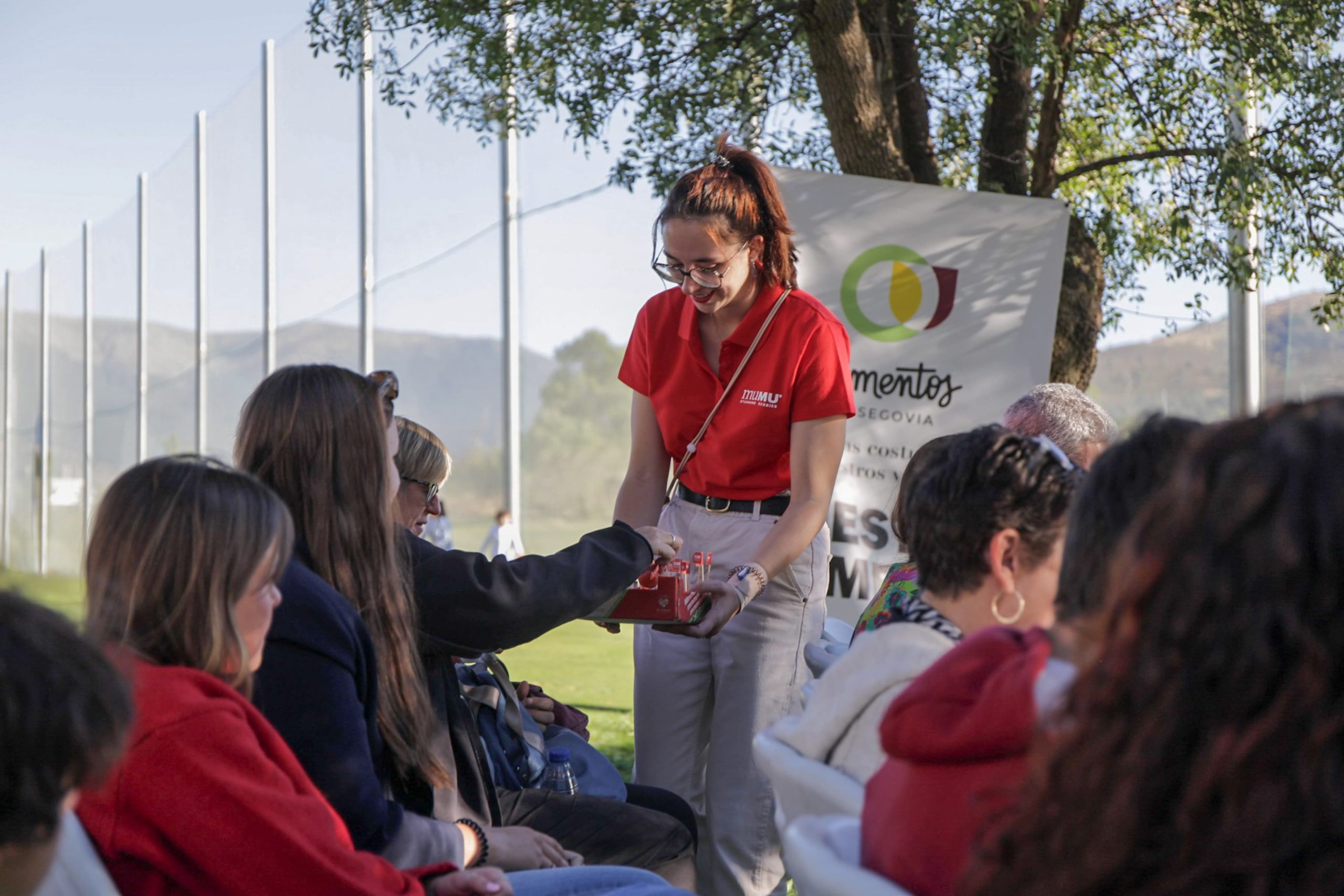 Una tarde de golf y muMU Berries