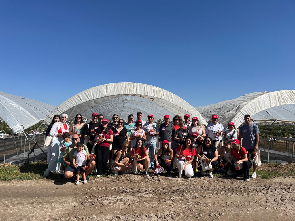 Grupo 1 en los campos de Coca de El Pinar el II Día de la Familia y los Amigos