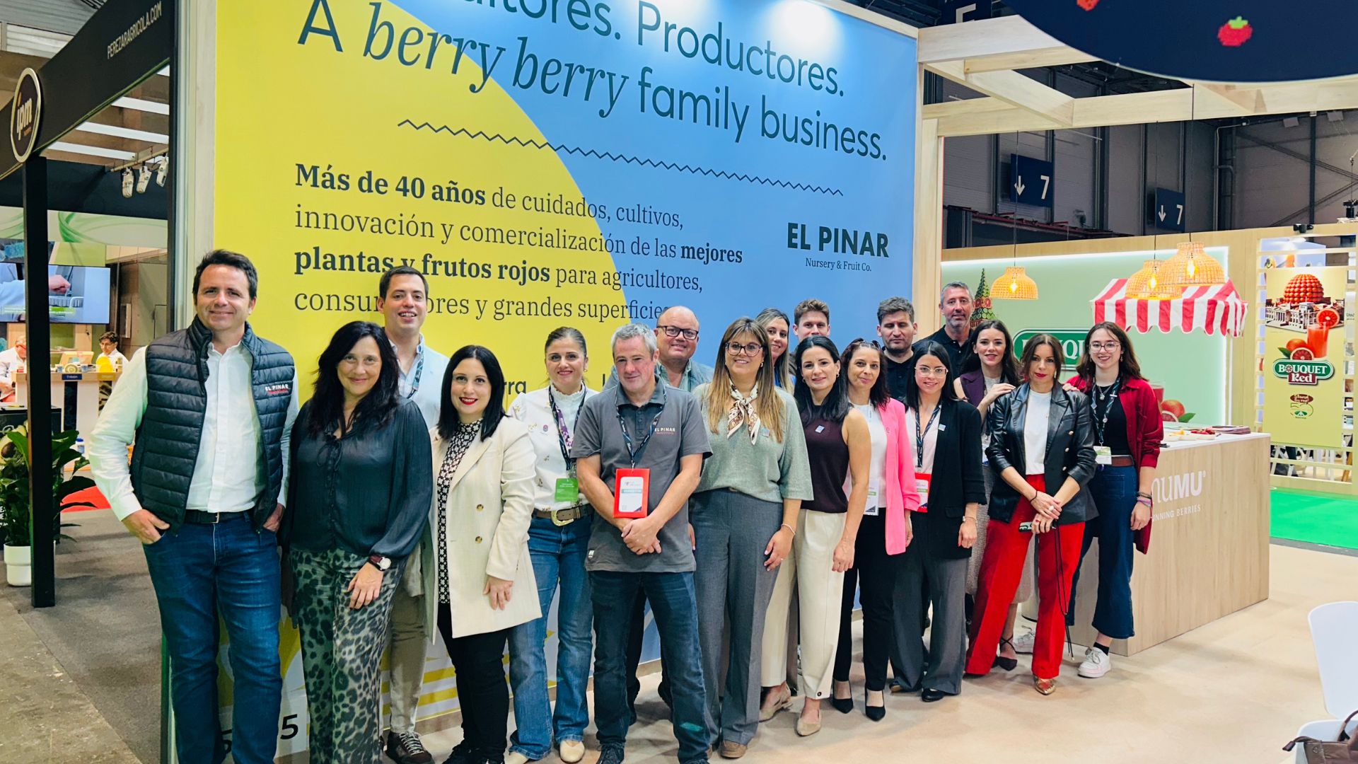 El Pinar y muMU Berries vuelven a brillar en Fruit Attraction 2025